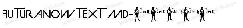 futuranowtext md字体转换